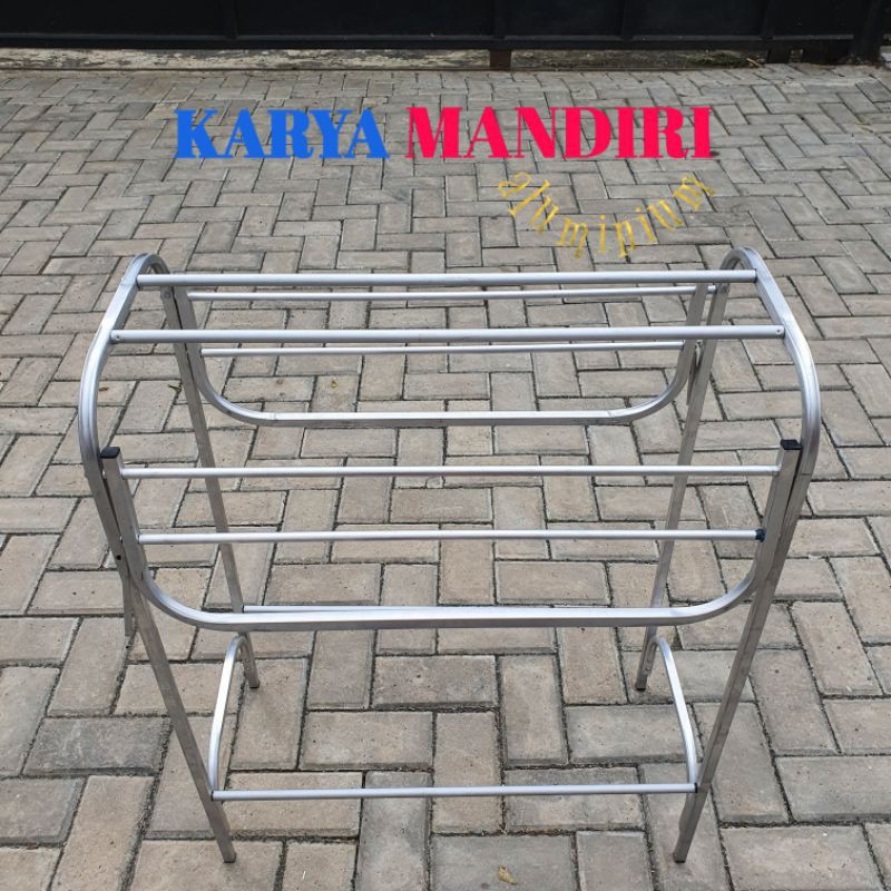 [PROMO] Jemuran Baju / Pakaian / Aluminium / Gawang / 7 palang - 140 CM / 1,4 Meter / 1,4 M