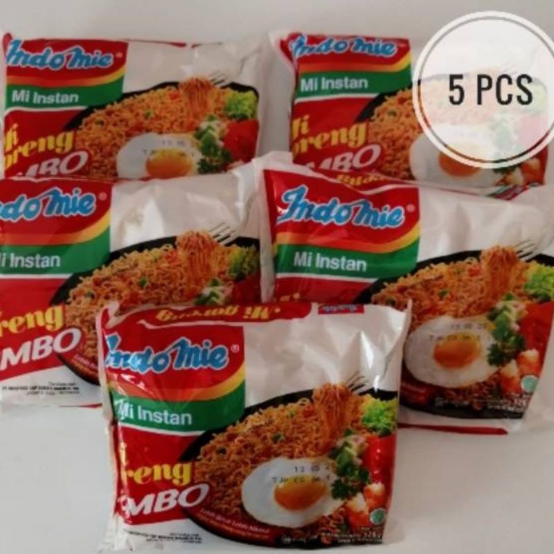 

Indomie Mie Instan Rasa Goreng Spesial Jumbo 129 gr isi 5 pcs