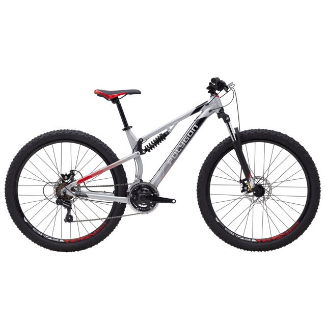 Sepeda MTB 27.5 POLYGON RAYZ 1 SILVER