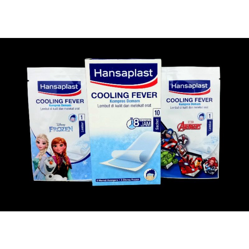 Hansaplast Cooling Fever 1 box (Isi 10)