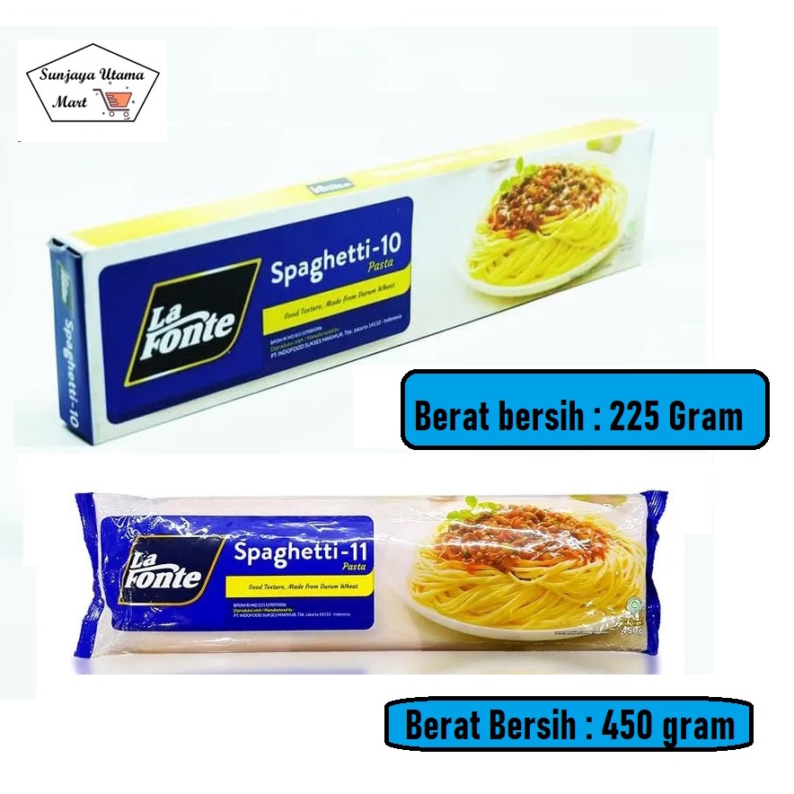 

La Fonte Spaghetti Pasta 225g/450g-Spaghetti pasta