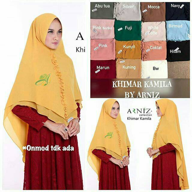 KHIMAR KAMILA BY ARNIZ COLLECTION