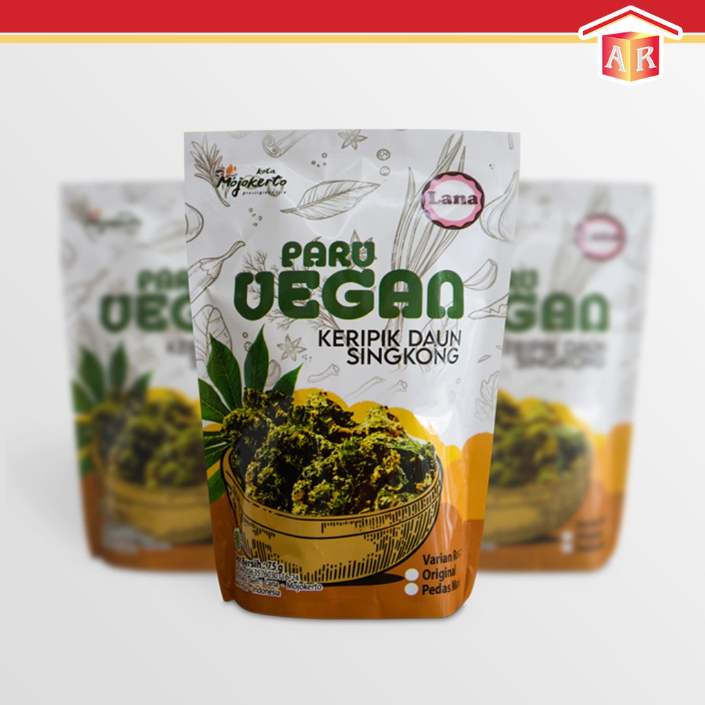 

Keripik Daun Singkong PARU VEGAN - Cemilan Oleh Oleh Khas Mojokerto