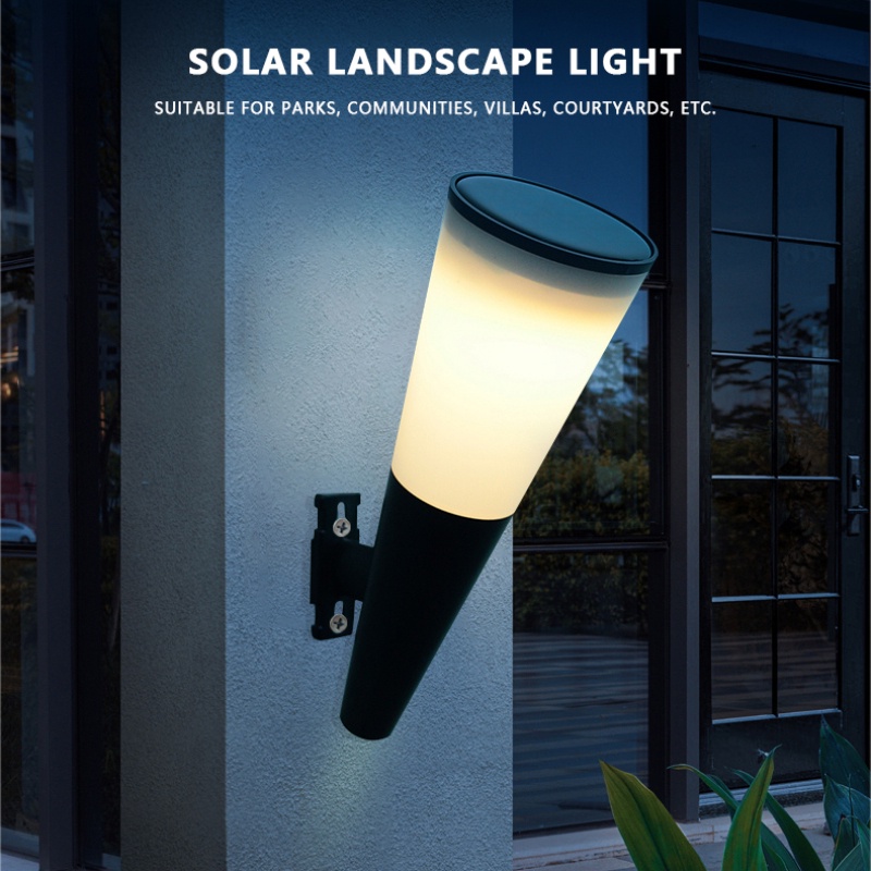 [Solar Wall Waterproof Streetlights] [Outdoor Garden Decoration Night Spotlights] [2-color/Colorful Changing Landscape Lamp for Corridor]