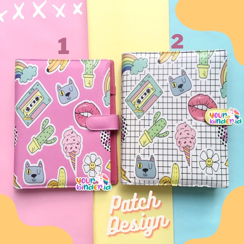 

Binder Printing Patch Design- Ready Stock 20r/26r