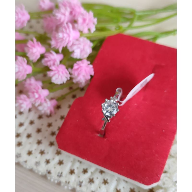 Cincin Titanium Permata Cincin Fashion32