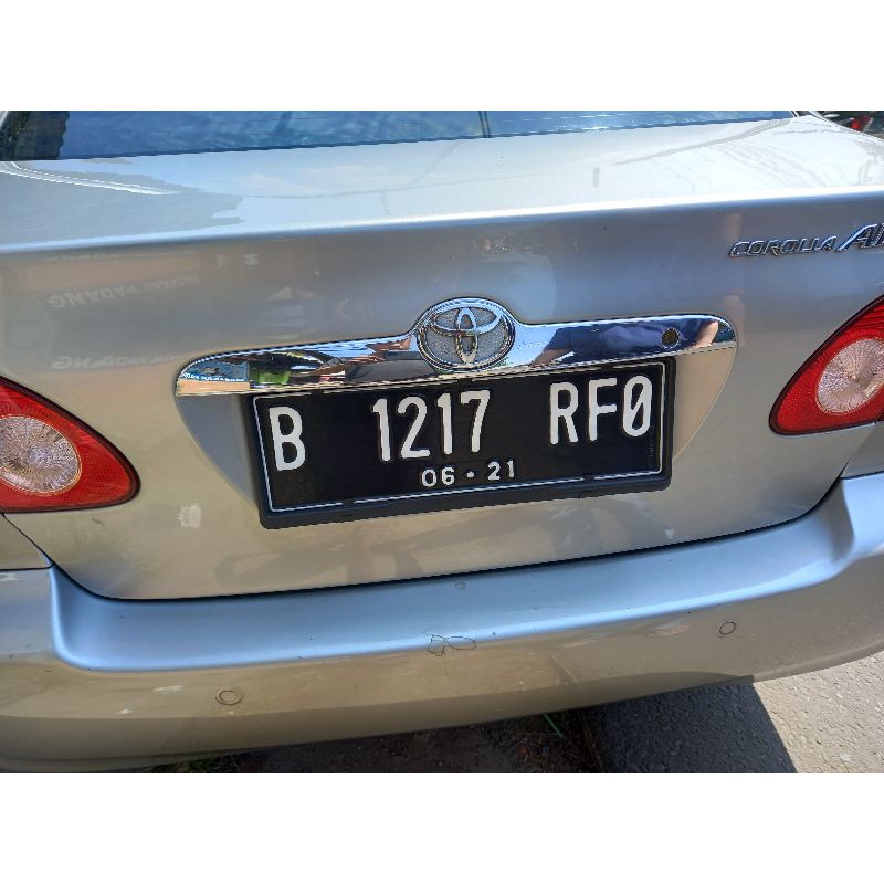 PLAT NOMOR MOBIL HARGA UNTUK 2 PCS