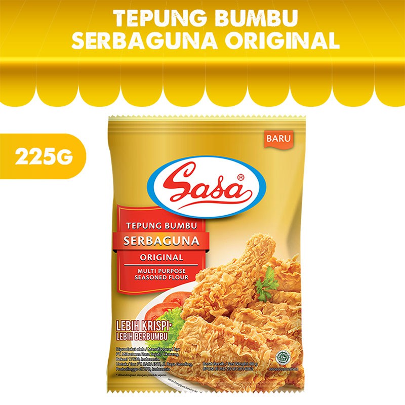 

[HeMart] Sasa Tepung Bumbu Serbaguna Original 225G / Bahan pokok