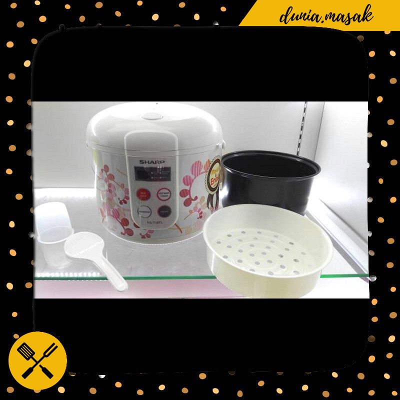 Rice Cooker Magic Com Sharp 1,8 Liter Ks-T18Tl Unik Murah Berkualitas