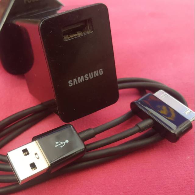 Charger Samsung Galaxy Tab 1 Tab 2 Original Copotan bawaan hp.100% Ori (Second)