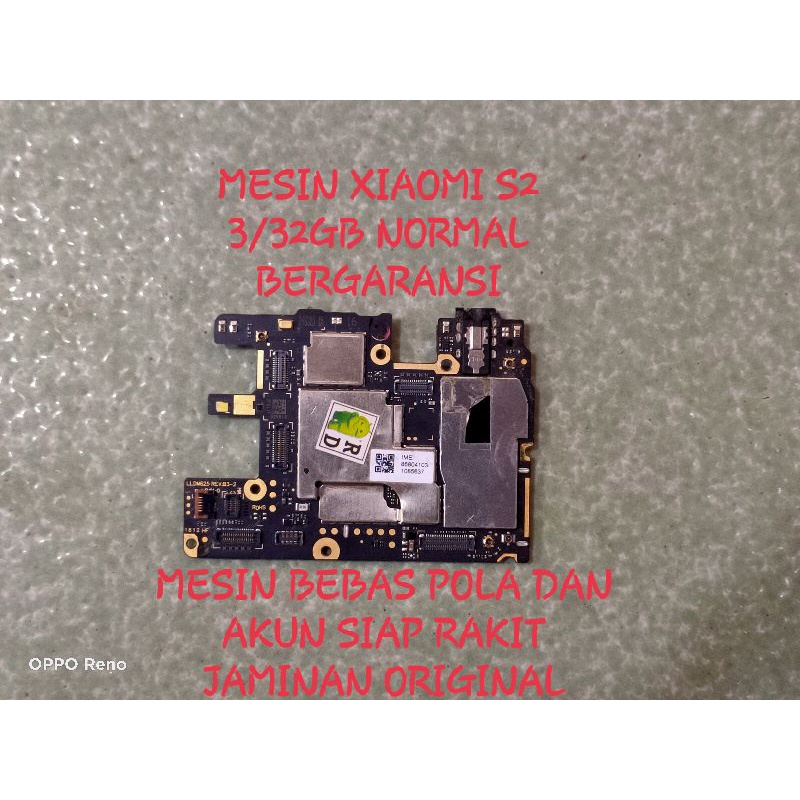 mesin xiaomi s2 3/32gb normal bergaransi mesin xiaomi s2 mesin redmi s2 normal