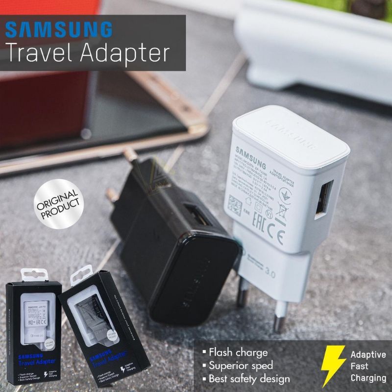 Batok , adaptor samsung S10+ original 2A fast charger