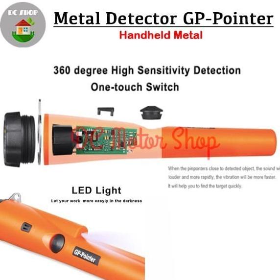 Ysg-653 Gp Pointer Metal Detektor /Alat Deteksi Logam Metal Emas