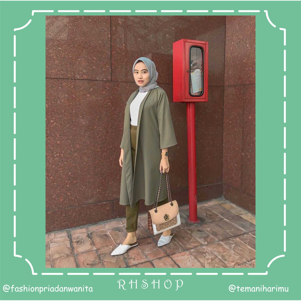 OUTER WANITA POLOS OUTERWEAR OUTER SIMPEL CARDIGAN WANITA POLOS CARDIGAN SIMPEL OUTER NGANTOR