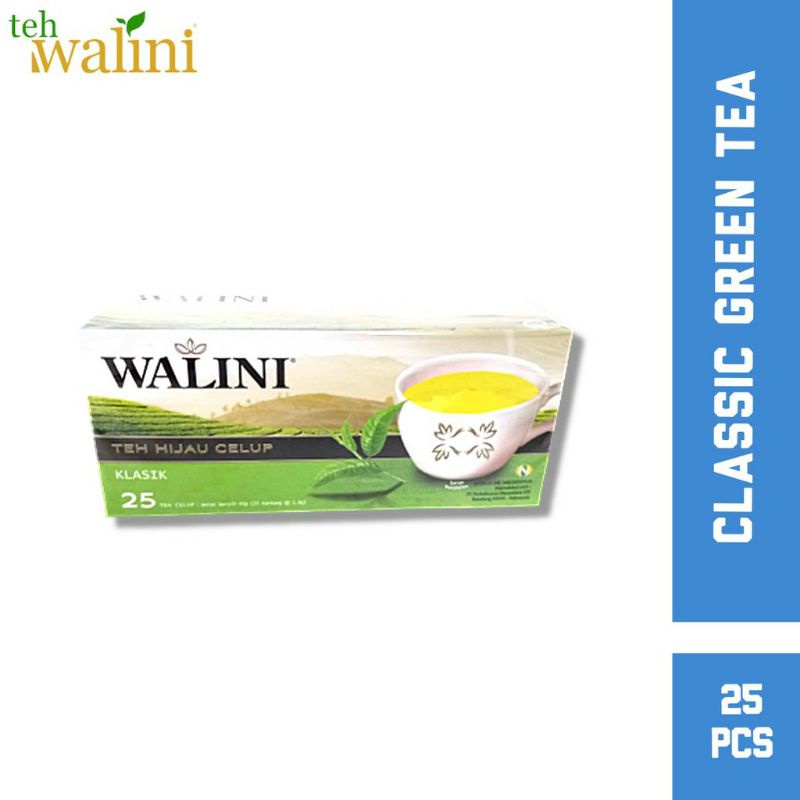 

WALINI Teh Celup Hijau Klasik 25'S Green Tea