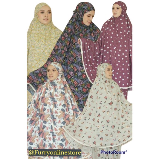 MUKENA JUMBO DEWASA PREMIUM BY EYBERLI / MUKENA EYBERLI / PRAYER SET