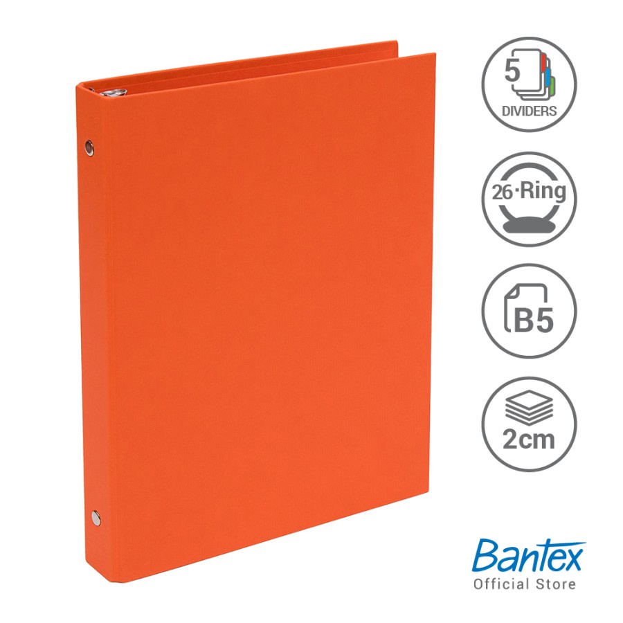 

Bantex Exclusive Multiring Binder B5 26 Ring