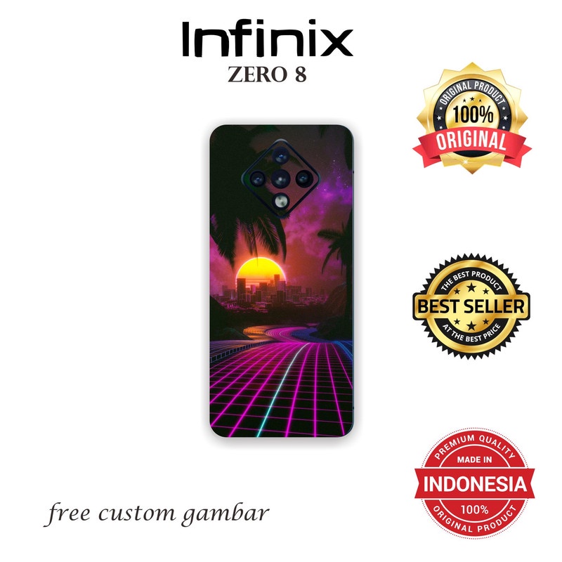 GARSKIN/STICKER HANDPHONE INFINIX ZERO 8 CUSTOM