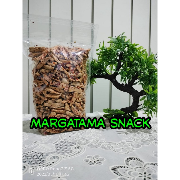 

Basreng pedas daun jeruk 1KG