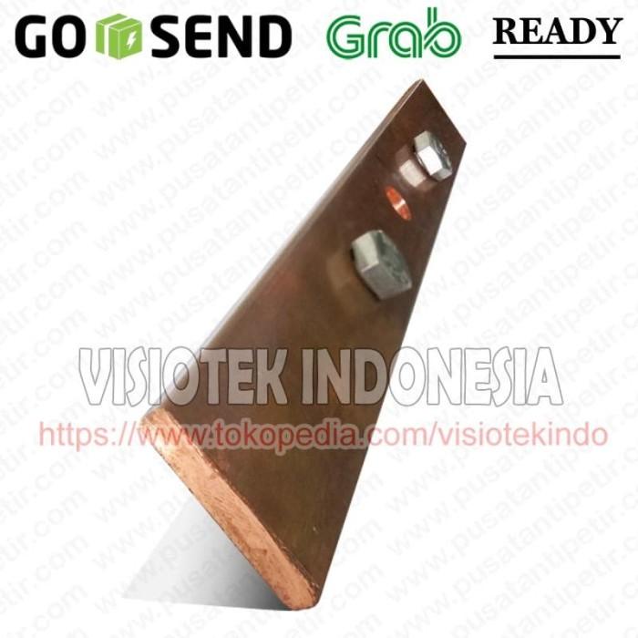 Elect | Busbar Plat Tembaga 8X30X230 / Busbar Grounding / Busbar Panel