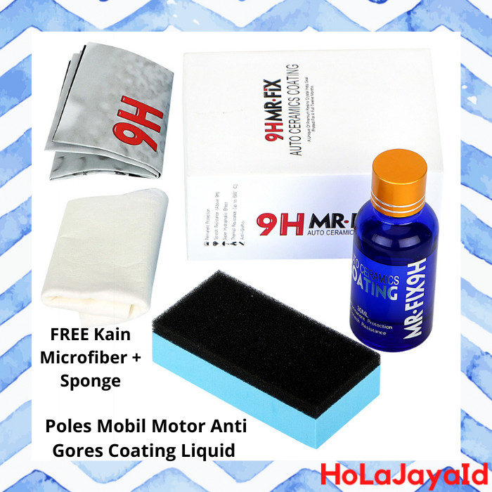 Penghilang Baret Mobil Motor Anti Gores Auto Coating Liquid 30ml