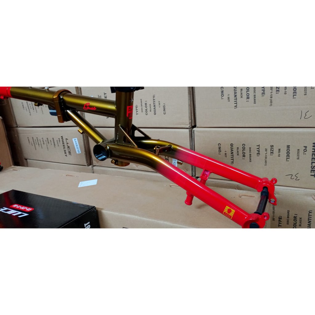 Frame Folding GUST 16 inch V Brake free crank Luce