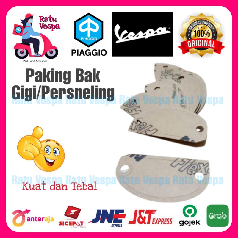 Paking Gasket Bak Gigi/Persneling Vespa Super,Sprint,Bajaj,PX,PS,Excel