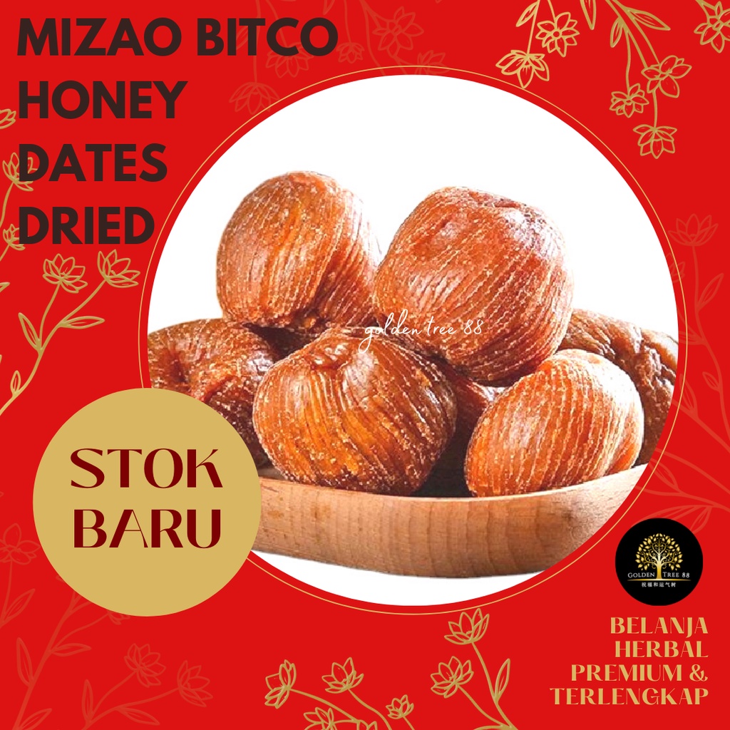 

100gram Premium Mi Zao Mico Kurma Madu Bitco Fresh Original