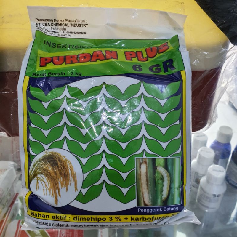 insektisida purdan plus 6 gr kemasan 2 kg