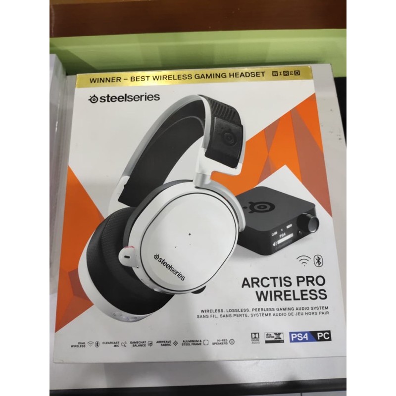 Jual Headset steelseries arctis Pro wireless white | Shopee Indonesia