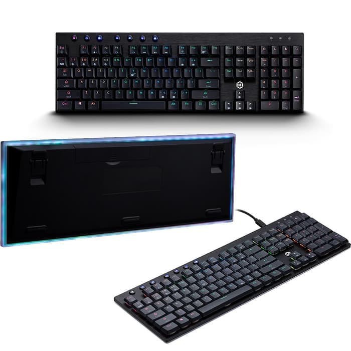 Hexgears GK70 Venture Low Profile Bluetooth Mechanical Geming Keyboard