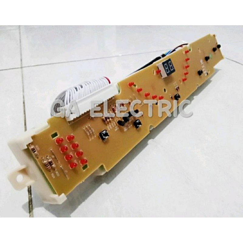 MODUL PCB S808 10-KABEL MESIN CUCI SANYO ASW85SB ASW86SB