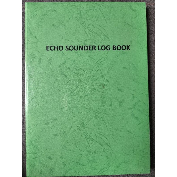 

Echo Sounder Log Book