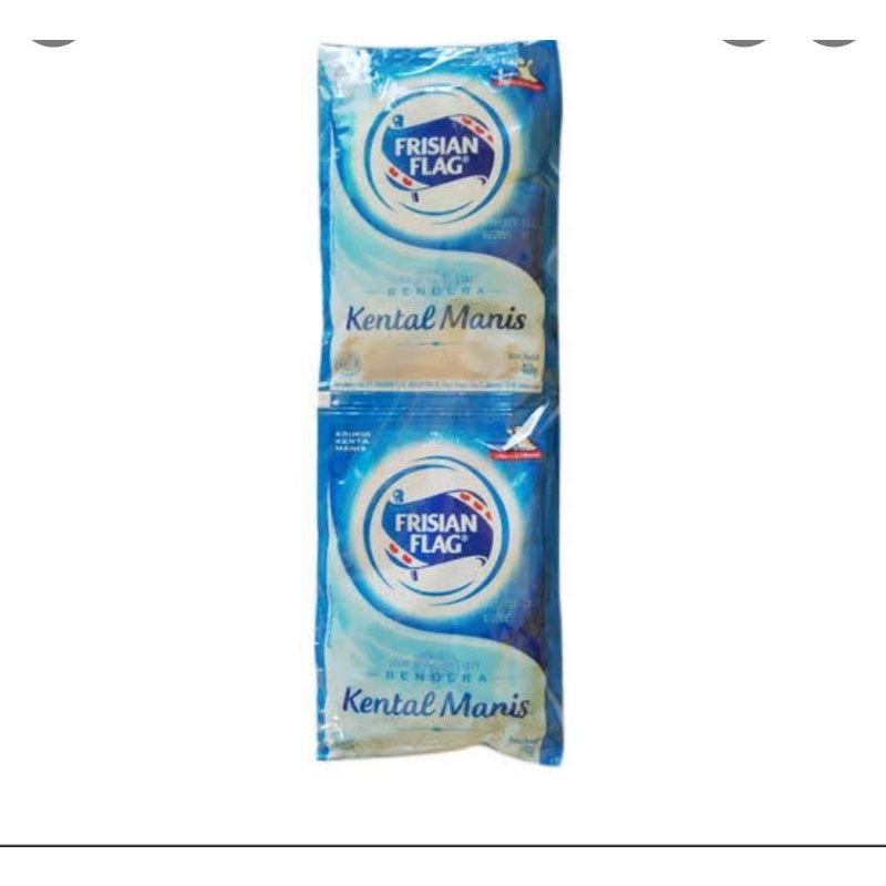 

Frisian Flag Kental Manis putih Sachet ( isi 6 )