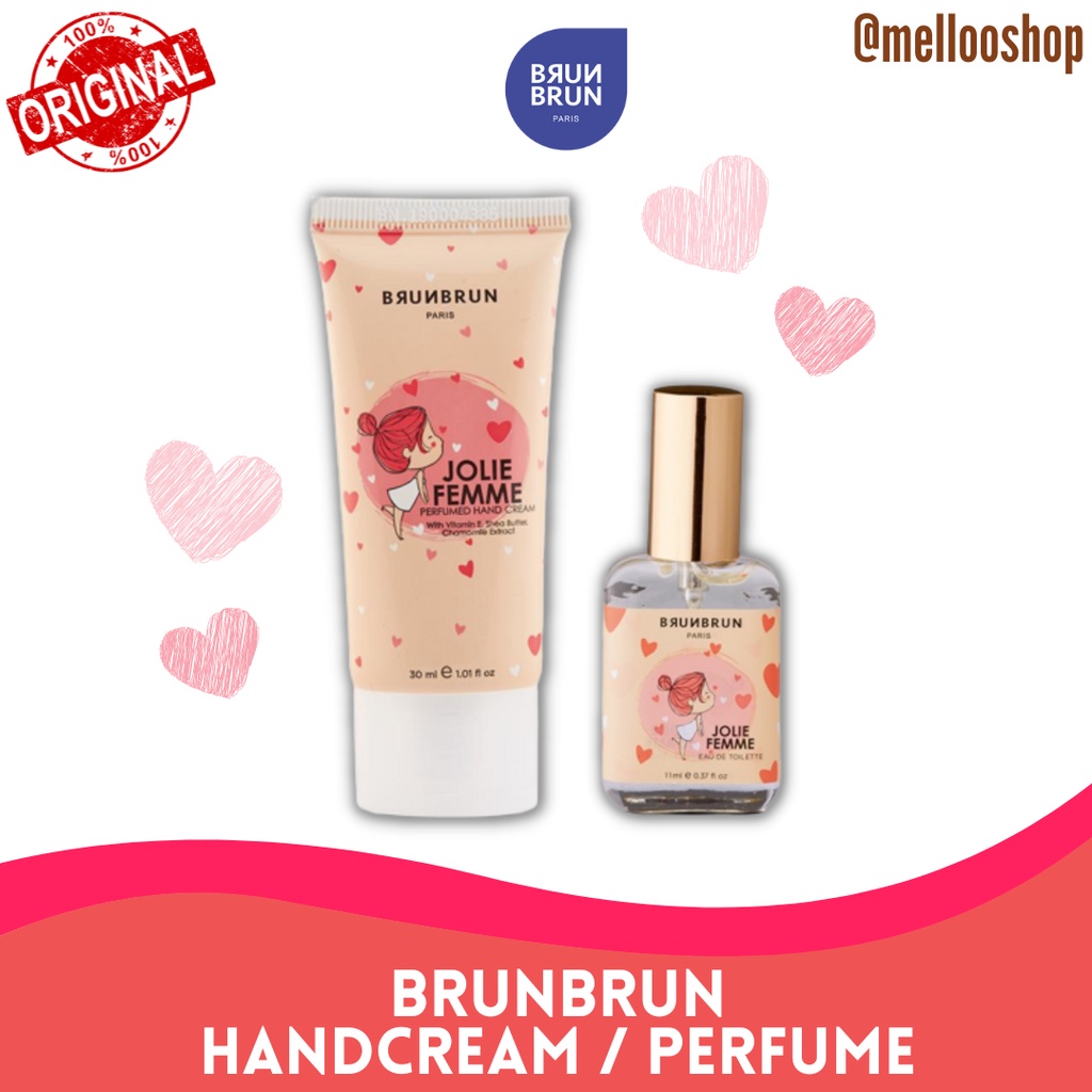BRUN BRUN Hand Cream / Perfume / Parfum