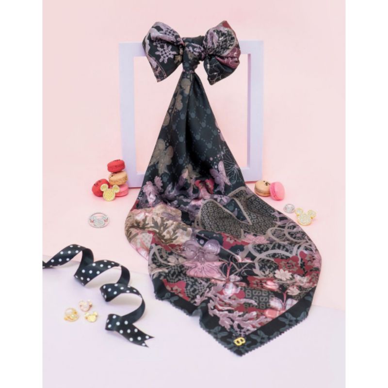 buttonscarves disney the dream park. Black Voal XL  New bukan PL