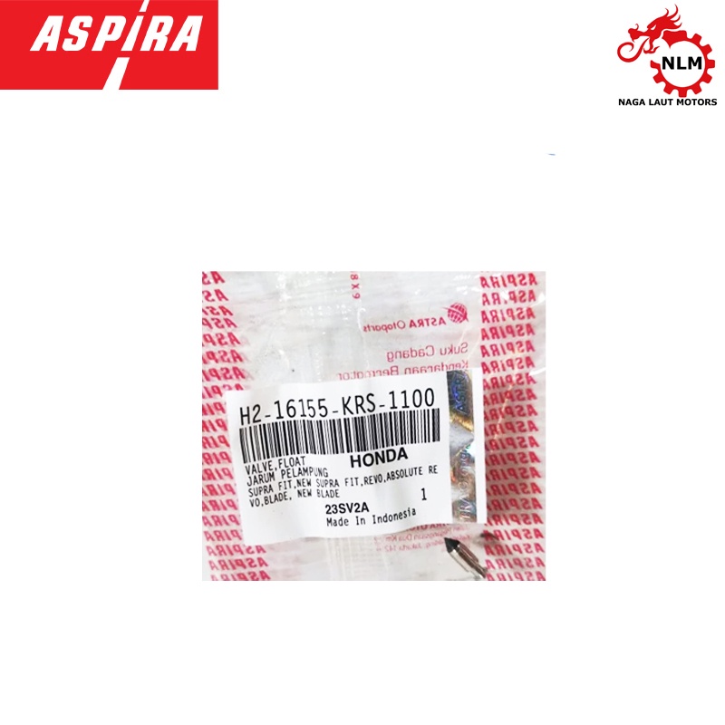 ASPIRA Jarum Pelampung Karburator Bensin Supra Fit New, Revo Absolute, Blade