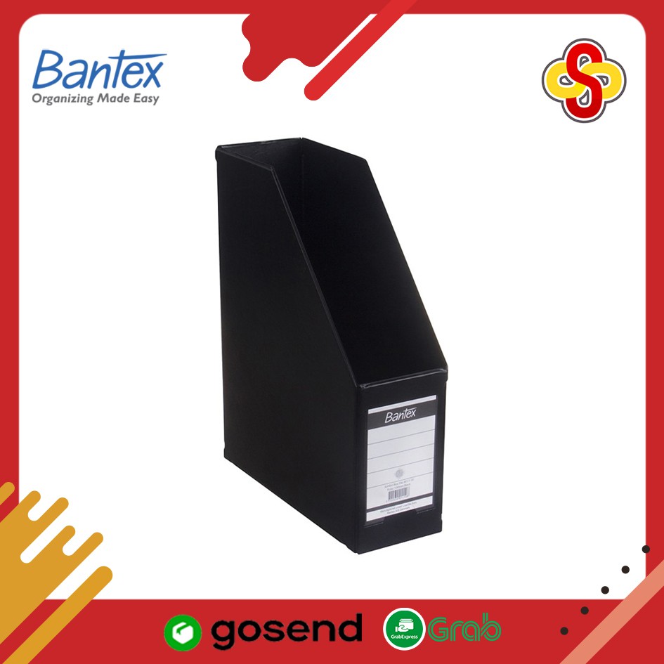 Box File Bantex Folio Hitam 4011 10