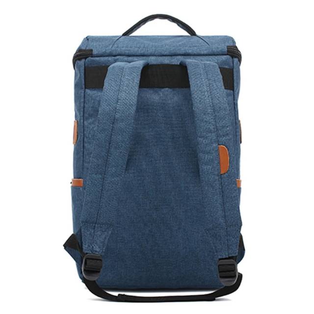 Tas Kanvas Tas Ransel Canvas Laptop bahan import kapasitas Ransel Hitam Kanvas Pria Wanita Tas Punggung Sekolah Pelajar Perguruan Tinggi untuk Remaja Ransel Kasual Mochila Ransel Harian Travel