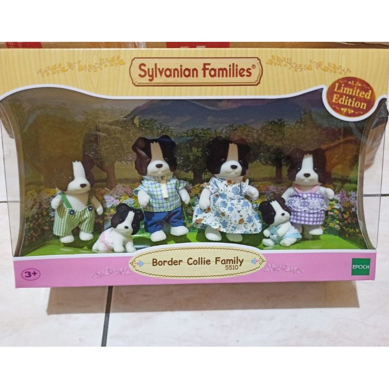 Sylvanian Families Border Collie Family Limited Edition