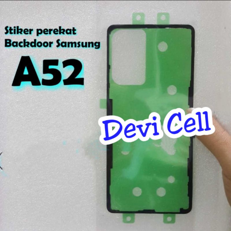 lem adhesive BCAKDOOR Samsung A52 / lem adesive perekat Casing Belakang / stiker lem cassing