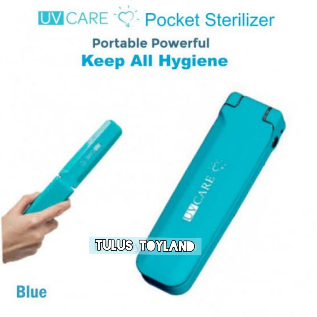 UV CARE POCKET STERILIZER Travel Alat Steril Portable Serbaguna UV Light Sterilizer