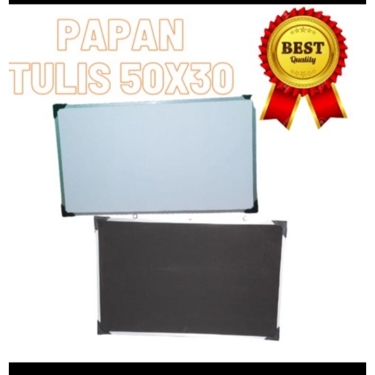 

Papan Tulis Bolak Balik Spidol + Kapurtulis