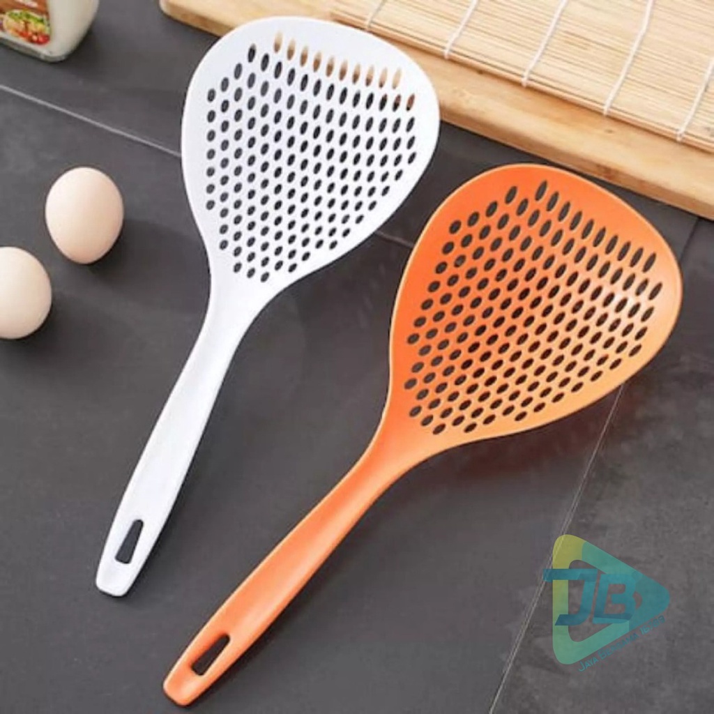 RT99 Cooking Colander /Sendok Sekop Serok Saringan Sup Mie Tirisan Rebusan Sayuran Makanan Peralatan Masak Dapur JB5520