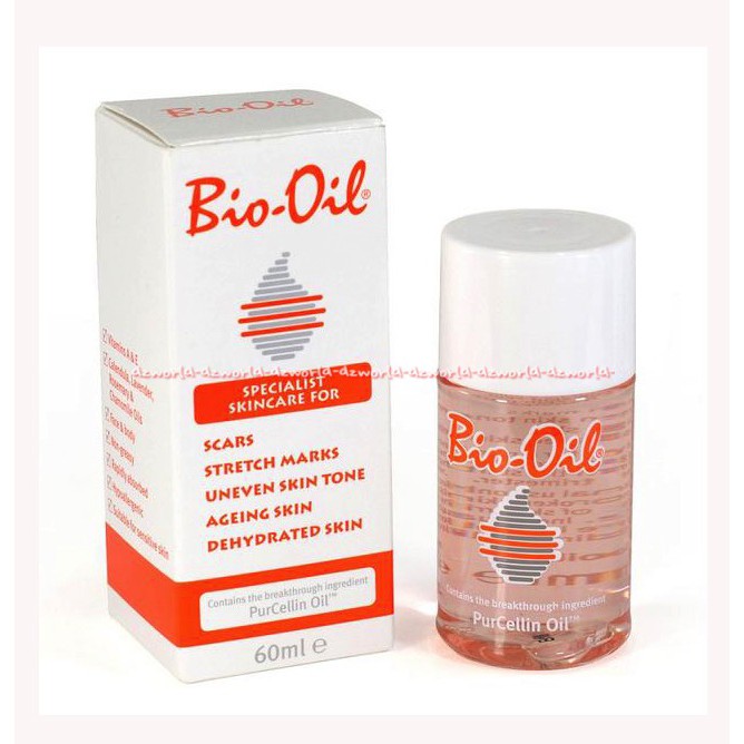 Bio Oil Untuk Membantu Peremajaan Kulit &amp; Menyamarkan Bekas Luka 60mL