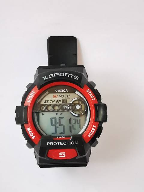 Jam tangan digital Sporty water Resist Visica 636