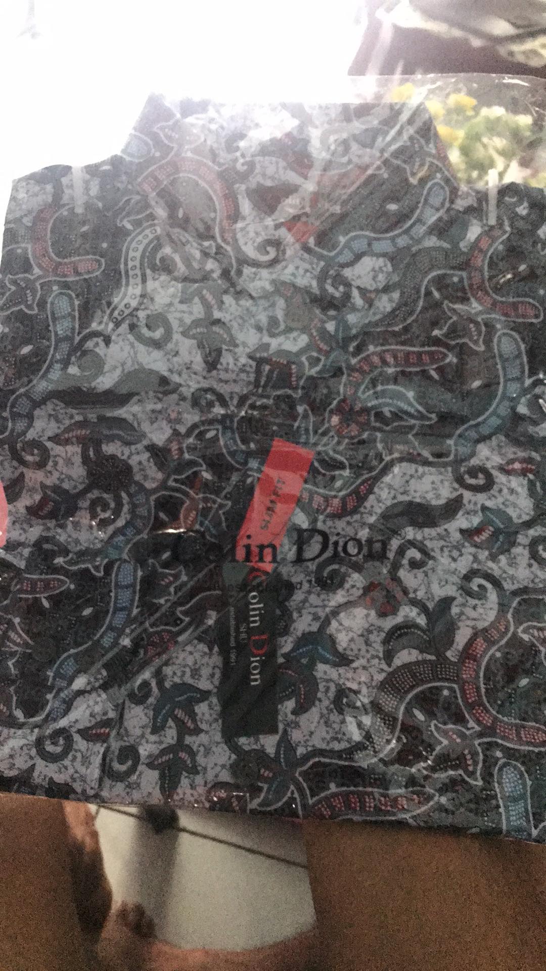 Kemeja Batik Slimfit Pria Eksklusif Lengan Panjang Warna Cream Odza Classic Luigi Batani Lbl 1152