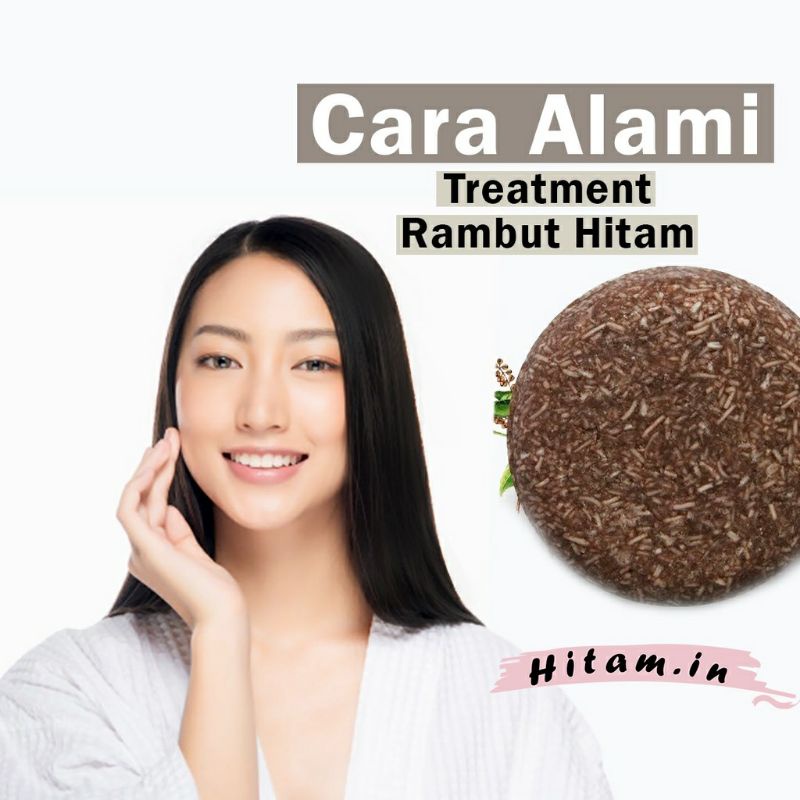 (100% ORI + COD)HITAMIN.ID PENGHITAM RAMBUT, PENGHILANG UBAN BAHAN ALAMI | HAIR TREATMENT - Lazuardi Store