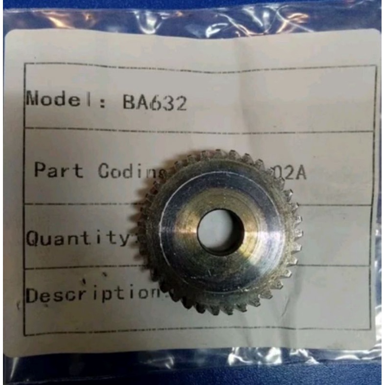 GEAR /GIGI BA632  FOR MESIN BOR 10MM DOLIZ