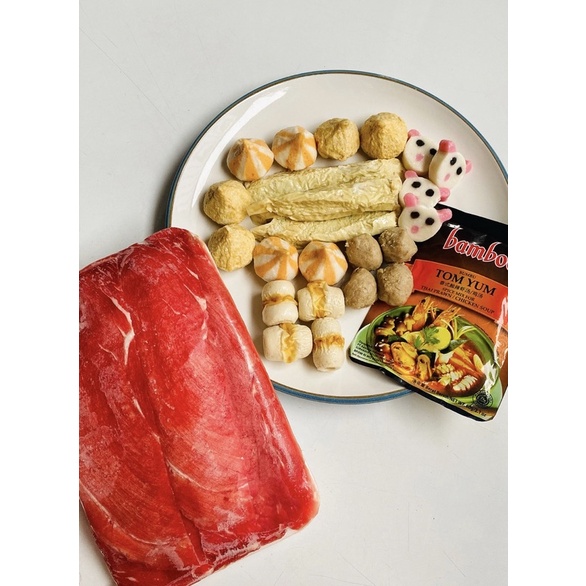 

Paket Shabu Suki Grill Kuah Daging AUS SUKIYAKI 250gr Bakso Wagyu Dumpling Tom Yum Hot Promo Ready Bandung